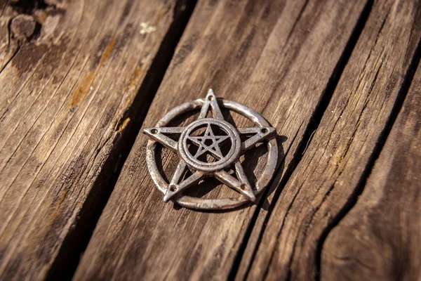 Pentagram close-up foto — Stockfoto