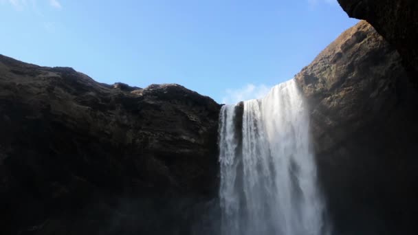 冰岛的瀑布 — 图库视频影像