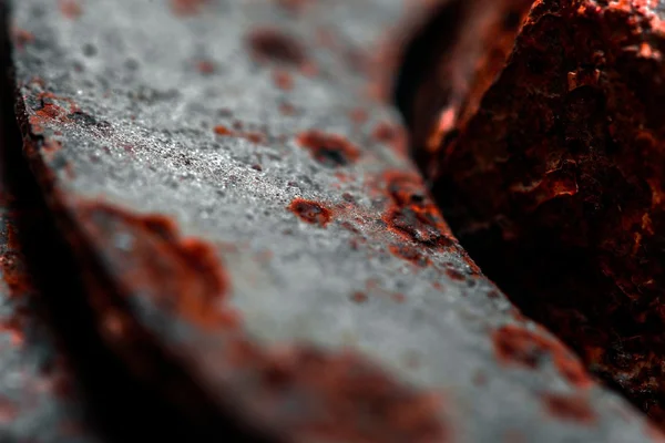 Rusty old steel Closeup photo — Stock Photo, Image