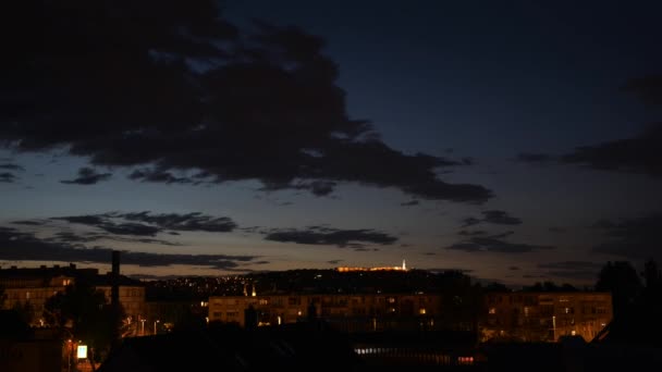 Budapest timelapse beelden — Stockvideo