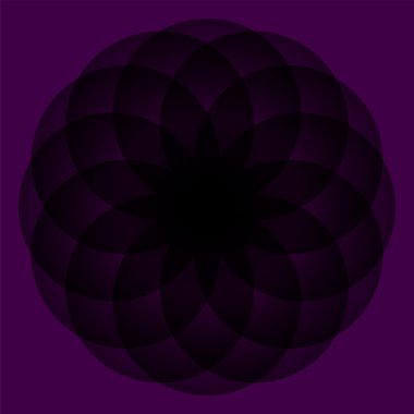 Renkli hipnotik arka plan. Vektör çizim.