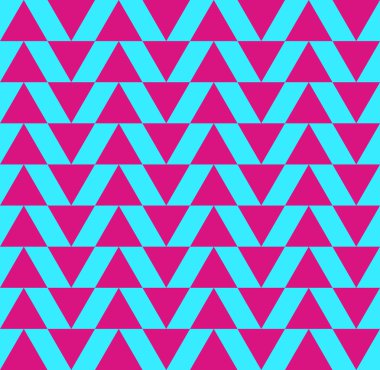 Hipnotik arka plan Dikişsiz desen renkli. Vektör Illustratio