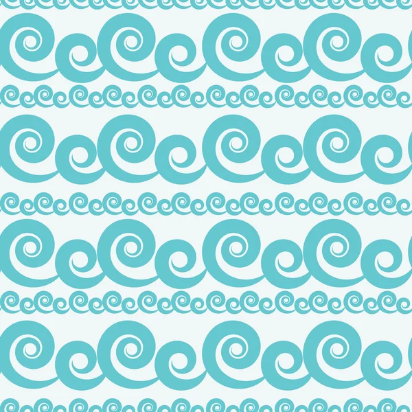Soyut dalga Dikişsiz desen arka plan. Vektör çizim