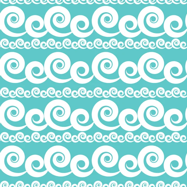 Soyut dalga Dikişsiz desen arka plan. Vektör çizim