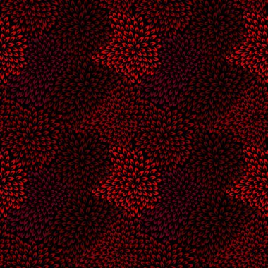 Soyut çiçek pürüzsüz desen arkaplanı