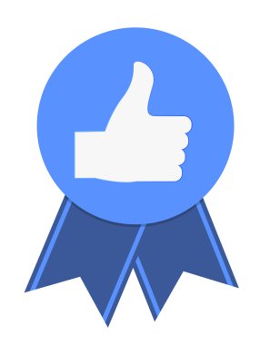 Vektör işareti etiket yumruk. Vektör çizim