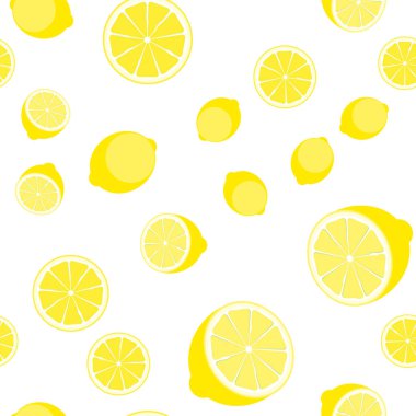 Soyut Limonsuz Desensiz Arkaplan Vektör İllüstrasyonu EPS10