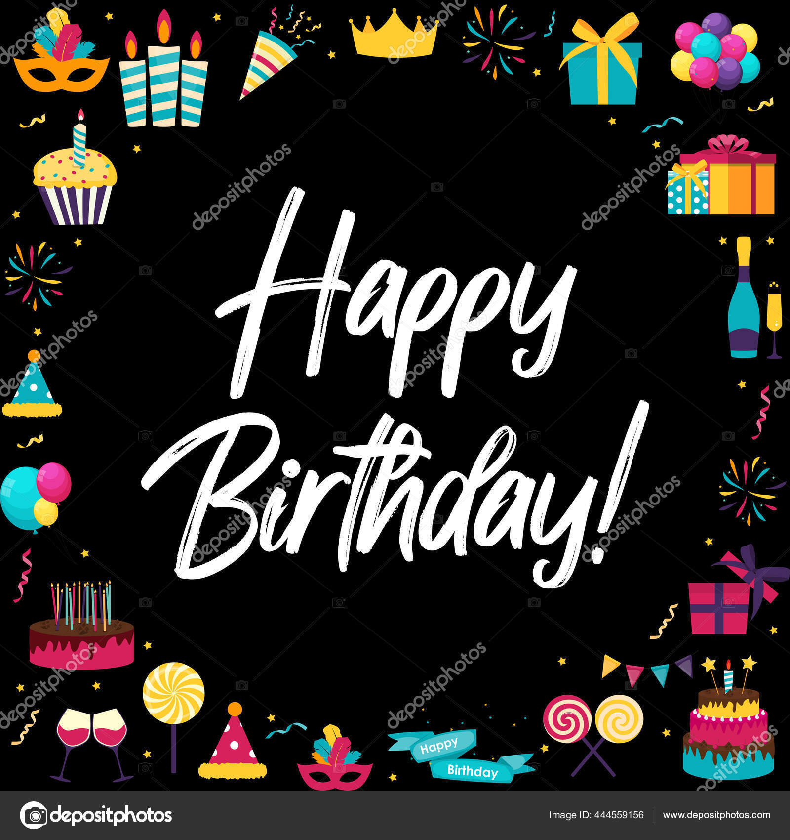 Joyeux Anniversaire Fond Mignon Avec Boite Cadeau Gateau Bougies Autre Image Vectorielle Par Yganko C Illustration Joyeux Anniversaire Fond Mignon Avec Boite Cadeau Gateau Bougies Autre Image Vectorielle Par Yganko C Illustration