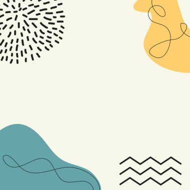 Kartvizit, davetiye, promosyon posteri ve kolial ağ için asgari tasarım unsuruna sahip soyut bir arkaplan. Vektör illüstrasyonu EPS10