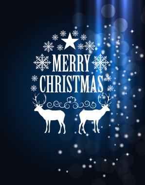 Soyut güzellik Noel 'i ve yeni yıl geçmişini. Vektör illüstrasyonu