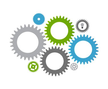 İş Vektörü İllüstrasyonu için Infographic Şablonları.