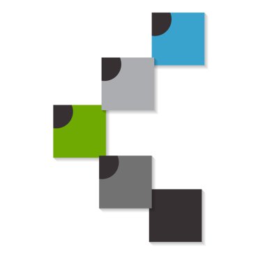 İş Vektörü İllüstrasyonu için Infographic Şablonları.