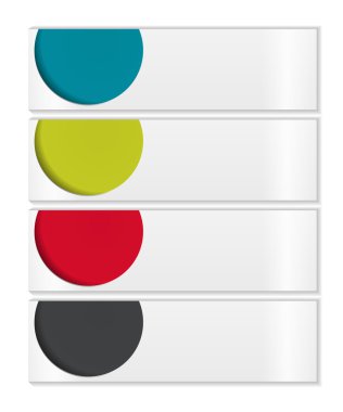 İş Vektörü İllüstrasyonu için Infographic Şablonları.