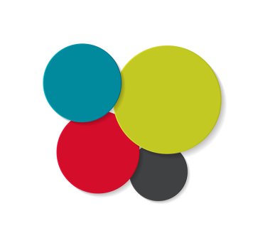 İş Vektörü İllüstrasyonu için Infographic Şablonları.