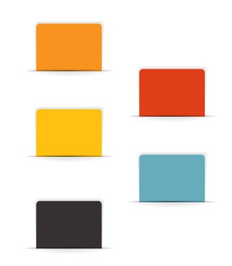 İş Vektörü İllüstrasyonu için Infographic Şablonları.