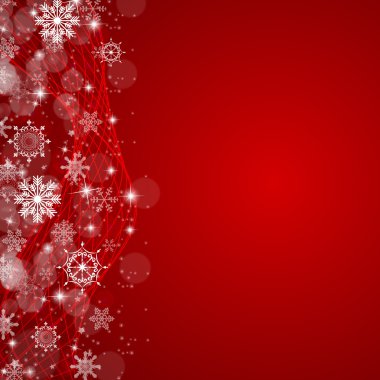 soyut güzellik Noel ve yeni yıl geçmiş. vektör illust