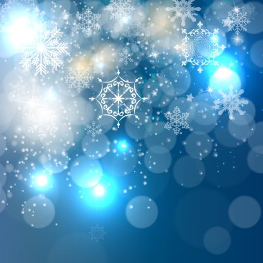 Soyut güzellik Noel 'i ve yeni yıl geçmişini. Vektör illüstrasyonu