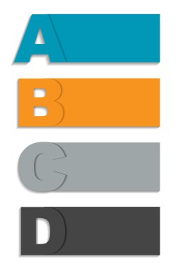 İş Vektörü İllüstrasyonu için Infographic Şablonları.