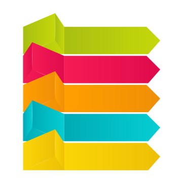 Infographic iş şablonu vektör çizim