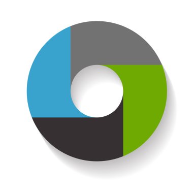 İş Vektörü İllüstrasyonu için Infographic Şablonları.