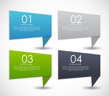 İş Vektörü İllüstrasyonu için Infographic Şablonları.