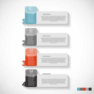 Infographic şablonları iş için