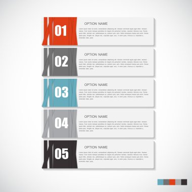 Infographic şablonları iş için