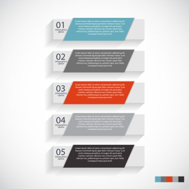 Infographic şablonları iş için