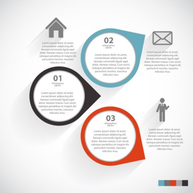 Infographic şablonları iş için