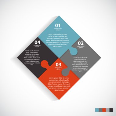 Infographic şablonları iş için