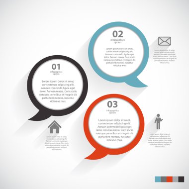 Infographic şablonları iş için