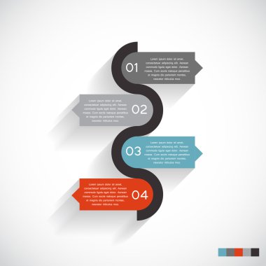 Infographic şablonları iş için