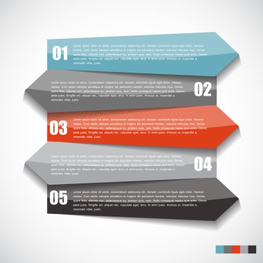 Infographic şablonları iş için