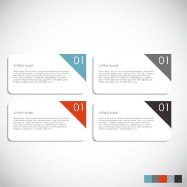 Infographic şablonları iş için