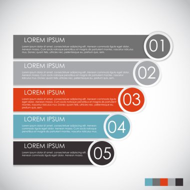 Infographic şablonları iş için