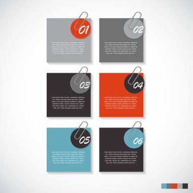 Infographic şablonları iş için