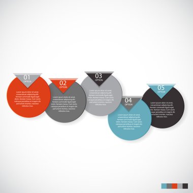 Infographic şablonları iş için