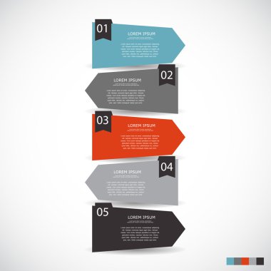 Infographic şablonları iş için