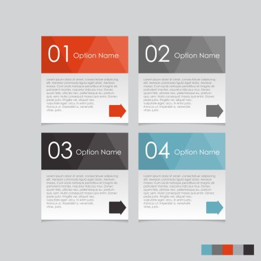 Infographic şablonları iş için