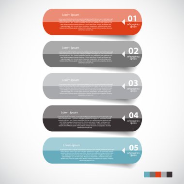 Infographic şablonları iş için