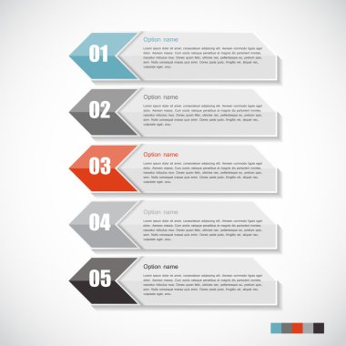 Infographic şablonları iş için