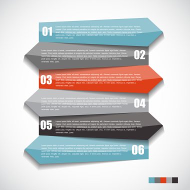 Infographic şablonları iş için