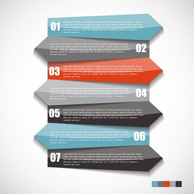 Infographic şablonları iş için