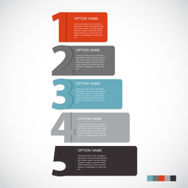 Infographic şablonları iş için