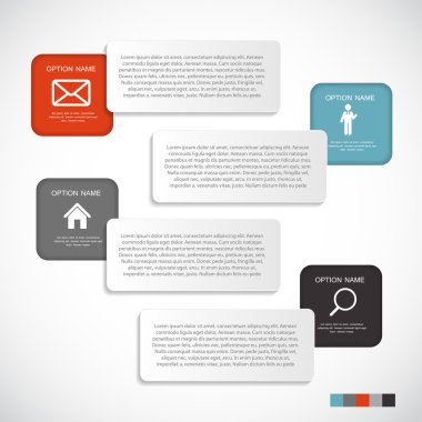 Infographic şablonları iş için