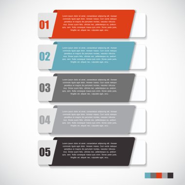 Infographic şablonları iş için