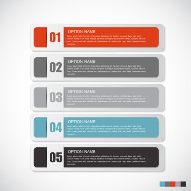 Infographic şablonları iş için