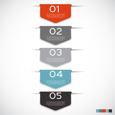 Infographic şablonları iş için