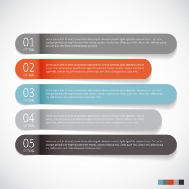 Infographic şablonları iş için