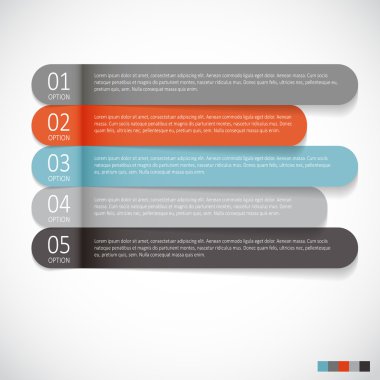 Infographic şablonları iş için